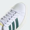 imageadidas Mens Grand Court 20 Tennis ShoeWhiteCollegiate GreenUtility Yellow