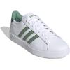 imageadidas Mens Grand Court 20 Tennis ShoeWhitePreloved GreenCollegiate Green