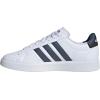 imageadidas Mens Grand Court 20 Tennis ShoeWhitePreloved InkInk