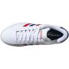 imageadidas Mens Grand Court 20 Tennis ShoeWhiteSemi Lucid BlueBetter Scarlet
