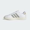imageadidas Mens Grand Court 20 Tennis ShoeWhiteSilver PebbleWonder Beige