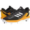 imageadidas Mens Icon 7 Baseball ShoeBlackWhiteTeam Collegiate Gold