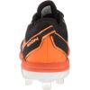 imageadidas Mens Icon 7 Baseball ShoeBlackWhiteTeam Orange