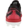 imageadidas Mens Icon 7 Baseball ShoeBlackWhiteTeam Power Red