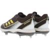 imageadidas Mens Icon 7 Baseball ShoeBrownYellow