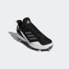 imageadidas Mens Icon 7 Baseball ShoeCblackSilvmtFtwwht