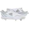 imageadidas Mens Icon 7 Baseball ShoeFootwear WhiteSilver MetallicTeam Light Grey