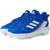 imageadidas Mens Icon 7 Baseball ShoeTeam Royal BlueSilver MetallicWhite