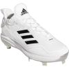 imageadidas Mens Icon 7 Baseball ShoeWhiteBlack