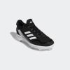 imageadidas Mens Icon 7 Baseball ShoeWhiteBlackSilver Metallic