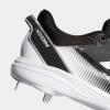 imageadidas Mens Icon 7 Baseball ShoeWhiteBlackSilver Metallic