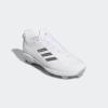 imageadidas Mens Icon 7 Baseball ShoeWhiteSilver MetallicBlack