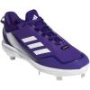 imageadidas Mens Icon 7 Baseball ShoeWhiteTeam Collegiate PurpleTeam Collegiate Purp
