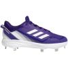 imageadidas Mens Icon 7 Baseball ShoeWhiteTeam Collegiate PurpleTeam Collegiate Purp