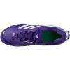 imageadidas Mens Icon 7 Baseball ShoeWhiteTeam Collegiate PurpleTeam Collegiate Purp