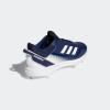 imageadidas Mens Icon 7 Baseball ShoeWhiteTeam Navy BlueTeam Navy Blue