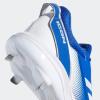 imageadidas Mens Icon 7 Baseball ShoeWhiteTeam Royal BlueTeam Royal Blue