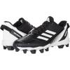 imageadidas Mens Icon 7 MD Baseball ShoeBlackWhiteWhite
