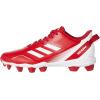 imageadidas Mens Icon 7 MD Baseball ShoeTeam Power RedWhiteWhite