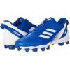 imageadidas Mens Icon 7 MD Baseball ShoeTeam Royal BlueWhiteWhite