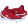 imageadidas Mens Icon 7 Mid Baseball ShoePower RedWhiteSilver Metallicred