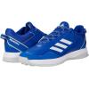 imageadidas Mens Icon 7 Turf Baseball ShoeTeam Royal BlueSilver MetallicSilver Metallic