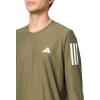 imageadidas Mens Own The Run Long Sleeve TShirtOlive Strata