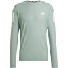 imageadidas Mens Own The Run Long Sleeve TShirtSilver Green