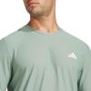 imageadidas Mens Own The Run Long Sleeve TShirtSilver Green