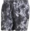 imageadidas Mens Own The Run ShortWhiteBlackGrey