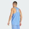 imageadidas Mens Own The Run Tank TopBlue Fusion