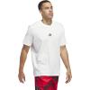 imageadidas Mens Select Foundation Basketball TShirtCloud White