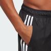 imageadidas Mens Standard 3Stripes Classics Swim ShortsBlackWhite