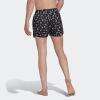 imageadidas Mens Standard Classics Printed Swim ShortsBlackWhite