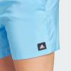 imageadidas Mens Standard Solid Classics Length Swim ShortsBlue BurstBlack