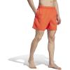 imageadidas Mens Standard Solid Classics Length Swim ShortsBright RedLucid Lemon