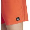 imageadidas Mens Standard Solid Classics Length Swim ShortsBright RedLucid Lemon