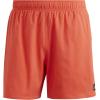 imageadidas Mens Standard Solid Classics Length Swim ShortsBright RedLucid Lemon