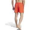 imageadidas Mens Standard Solid Classics Length Swim ShortsBright RedLucid Lemon