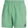 imageadidas Mens Standard Solid Classics Length Swim ShortsPreloved GreenWhite