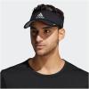 imageadidas Mens Superlite Adjustable Fit Sport Performance VisorBlackSilver Reflective20