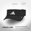 imageadidas Mens Superlite Adjustable Fit Sport Performance VisorBlackWhite30