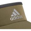 imageadidas Mens Superlite Adjustable Fit Sport Performance VisorOlive Strata GreenGrey SixSilver Reflective20