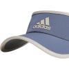 imageadidas Mens Superlite Adjustable Fit Sport Performance VisorPreloved Ink BluePutty Grey20