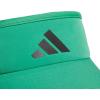 imageadidas Mens Superlite Adjustable Fit Sport Performance VisorSemi Court GreenBlack30