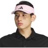 imageadidas Mens Superlite Adjustable Fit Sport Performance VisorTrue PinkBlack30