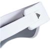 imageadidas Mens Superlite Adjustable Fit Sport Performance VisorWhiteBlack Reflective20