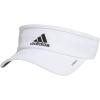 imageadidas Mens Superlite Adjustable Fit Sport Performance VisorWhiteBlack Reflective20