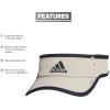 imageadidas Mens Superlite Adjustable Fit Sport Performance VisorWonder BeigeLegend Ink Blue20