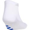 imageadidas Mens Superlite Stripe 3 Low Cut Socks 3PairWhiteTeam Royal BlueGlory Blue